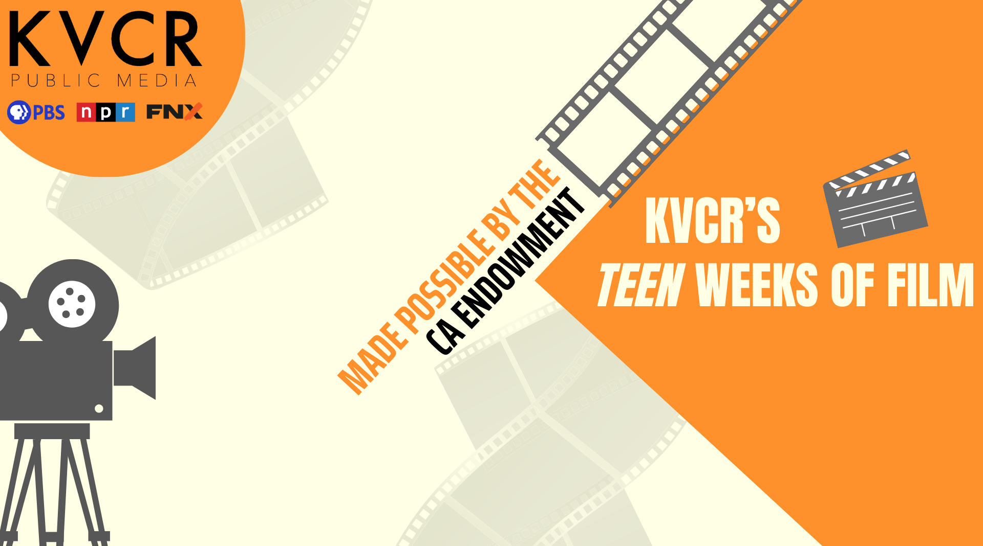 KVCR Receives Grant from The CA Endowment To Have Local Students Produce Short Film Documentaries